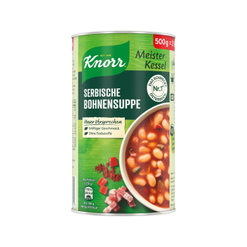 Knorr Meister Kessel Serbische Bohnensuppe, 500 Gramm Dose